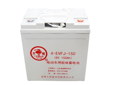 4-EVFJ-150 电动车用胶体蓄电池